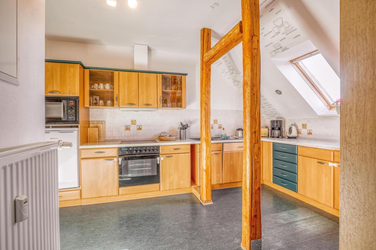 Ferienwohnung Ziesing Friedrichsbrunn 탈레 외부 사진